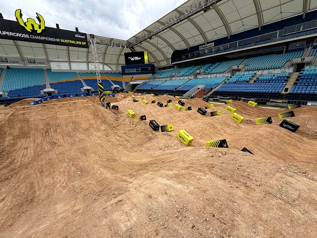 Stadium build